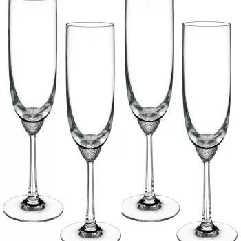 Set 4 pahare sampanie Villeroy & Boch Octavie 225mm 0.16 litri imagine