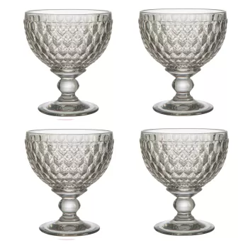 Set 4 pahare Villeroy & Boch Boston Champagne Smoke 0.40 litri imagine