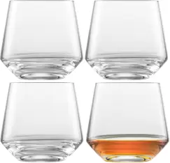 Set 4 pahare whisky Zwiesel Glas Pure Old Fashioned 389ml imagine