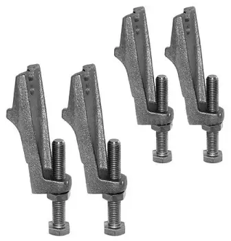 Set 4 picioare reglabile pentru cazi fonta Roca imagine