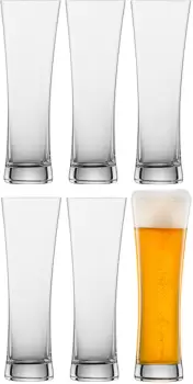 Set 6 pahare bere Schott Zwiesel Beer Basic Wheat Beer 451ml imagine