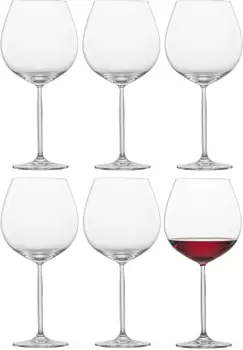Set 6 pahare vin rosu Schott Zwiesel Diva Burgundy 839ml imagine