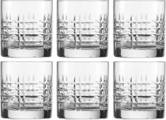 Set 6 pahare whisky Schott Zwiesel Basic Bar Classic Double old fashioned design Charles Schumann 369ml imagine