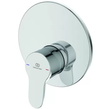 Set baterie dus Ideal Standard Cerabase cu montaj incastrat corp ingropat inclus crom imagine