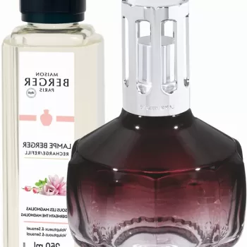 Set Berger lampa catalitica Berger Molecule Prune cu parfum Sous les Magnolias imagine