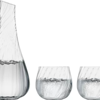 Set carafa si 2 pahare Zwiesel Glas Manoa handmade imagine