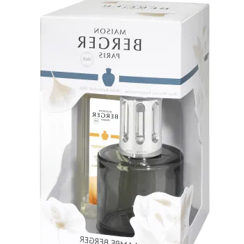 Set Maison Berger Aroma new Energy Grise cu lampa catalitica si cu parfum Aroma Happy 250ml imagine