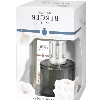 Set Maison Berger Aroma new Relax Grise cu lampa catalitica si cu parfum Aroma Relax 250ml imagine