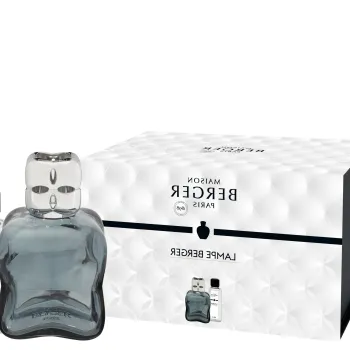 Set Maison Berger lampa catalitica Cosy Bleu cu parfum Musc Cocoon imagine