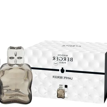 Set Maison Berger lampa catalitica Cosy Marron cu parfum Musc Cocoon imagine