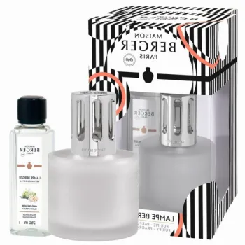 Set Maison Berger lampa catalitica Illusion Givree cu parfum Angelique Noire imagine