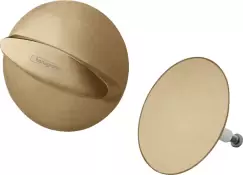 Set ornamente pentru sifon cu preaplin pentru cada Hansgrohe Flexaplus bronz periat imagine
