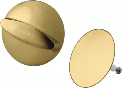 Set ornamente pentru sifon cu preaplin pentru cada Hansgrohe Flexaplus gold optic lustruit imagine
