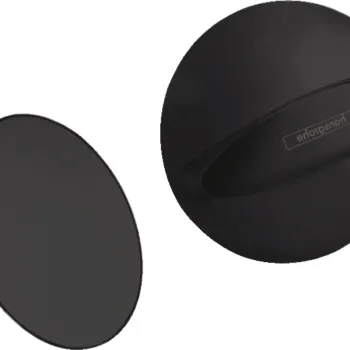 Set ornamente pentru sifon cu preaplin pentru cada Hansgrohe Flexaplus negru mat imagine