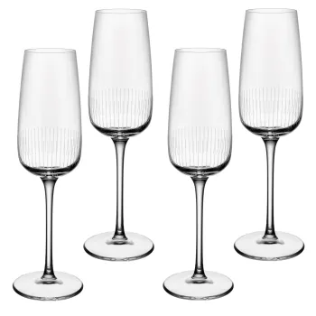 Set pahare sampanie Villeroy & Boch Afina  4 piese imagine