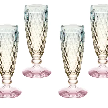 Set pahare sampanie Villeroy & Boch Boston Pearl  4 piese imagine