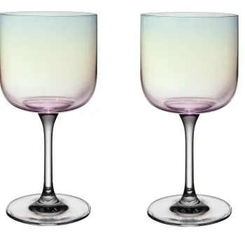 Set pahare vin like. by Villeroy & Boch Like Pearl  2 piese imagine