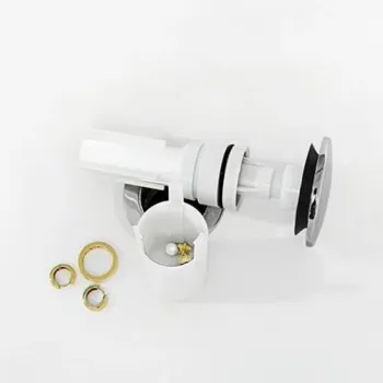 Set sifon lavoar Villeroy & Boch EasyAcces cu ventil Push-Open crom imagine