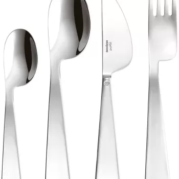 Set tacamuri copii Sambonet Gio Ponti Conca Baby 4 piese inox placat cu argint imagine