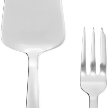 Set tacamuri desert Sambonet Gio Ponti 13 piese inox placat cu argint imagine