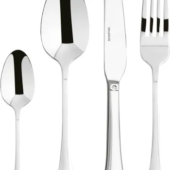 Set tacamuri Sambonet Bloom Solid Handle 24 piese inox imagine