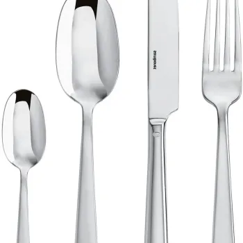 Set tacamuri Sambonet Flat Solid Handle 24 piese inox imagine