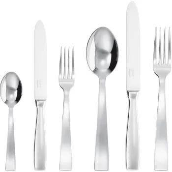 Set tacamuri Sambonet Gio Ponti Orfevre Handle 36 piese inox placat cu argint imagine