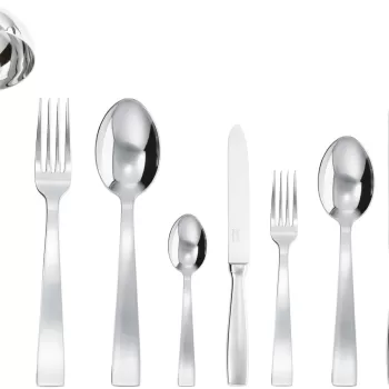 Set tacamuri Sambonet Gio Ponti Orfevre Handle 75 piese inox placat cu argint imagine
