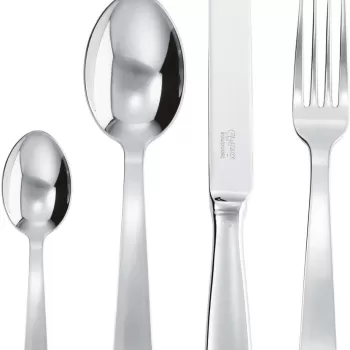 Set tacamuri Sambonet Gio Ponti Solid Handle 4 piese inox placat cu argint imagine