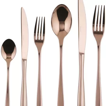 Set tacamuri Sambonet Taste Solid Handle 36 piese cupru imagine