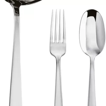 Set tacamuri servire Sambonet Flat 3 piese inox imagine