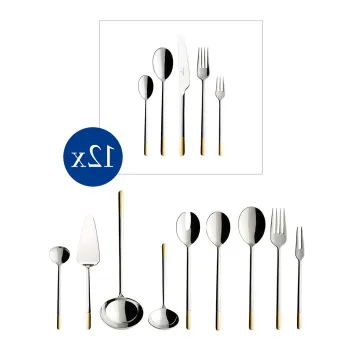 Set tacamuri Villeroy & Boch Ella Gold 70 piese imagine