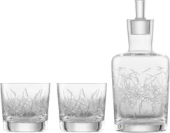 Set Zwiesel Glas Bar Premium No.3 Whisky design Charles Schumann handmade carafa 500ml si 2 pahare imagine