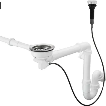 Sifon automat Hansgrohe D16-11 pentru chiuveta granit cu o cuva imagine