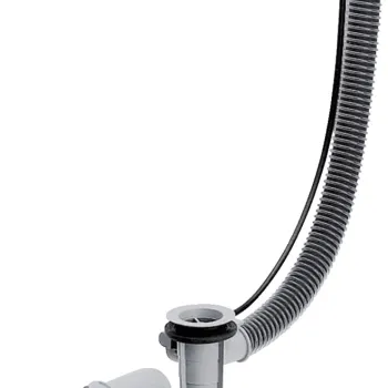 Sifon cu preaplin pentru cada Hansgrohe Flexaplus Basic fara ornamente imagine
