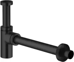 Sifon design Kludi pentru lavoar negru mat imagine