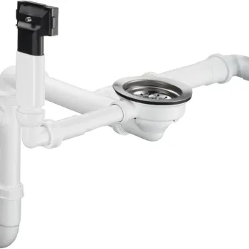 Sifon Hansgrohe D17-10 pentru chiuveta granit cu doua cuve imagine