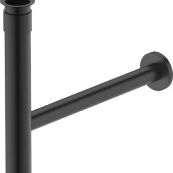 Sifon lavoar Duravit Design 32mm negru mat imagine