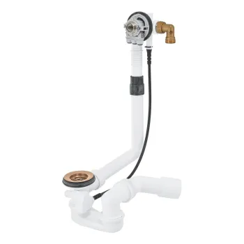 Sifon pentru cada Grohe Talentofill cu umplere prin preaplin  necesita set racordare  brushed warm sunset imagine