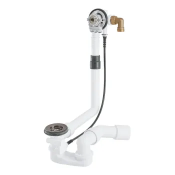 Sifon pentru cada Grohe Talentofill cu umplere prin preaplin  necesita set racordare  hard graphite imagine