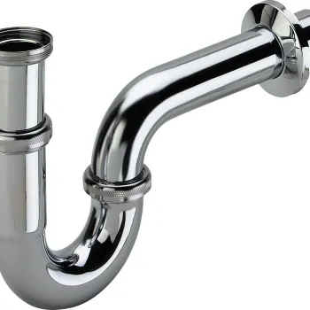 Sifon simplu pentru lavoar Viega 32mm alama cromata imagine