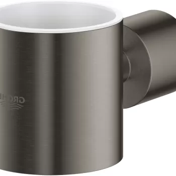 Suport de perete pentru pahar Grohe Atrio brushed hard graphite imagine