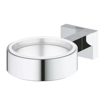 Suport de perete pentru pahar Grohe Essentials Cube crom imagine