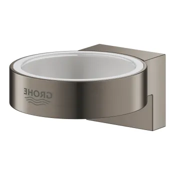 Suport de perete pentru pahar Grohe Selection brushed hard graphite imagine