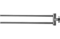 Suport dublu pentru prosoape Duravit D-Code 44.5cm imagine