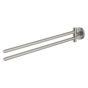 Suport dublu prosop Grohe Essentials 44cm  supersteel imagine