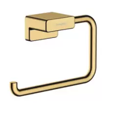 Suport hartie igienica Hansgrohe AddStoris gold optic lustruit imagine