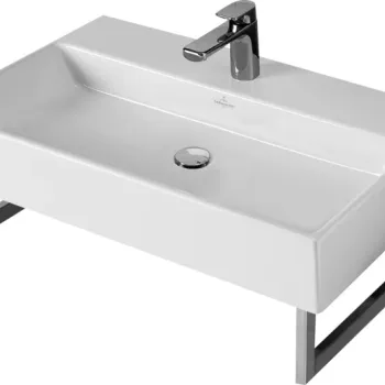 Suport prosoape Villeroy & Boch Memento 42x14cm pentru lavoare otel inox imagine