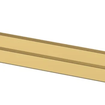 Suport prosop dublu Hansgrohe AddStoris 65 gold optic lustruit imagine