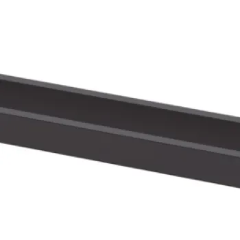 Suport prosop dublu Hansgrohe AddStoris 65 negru mat imagine